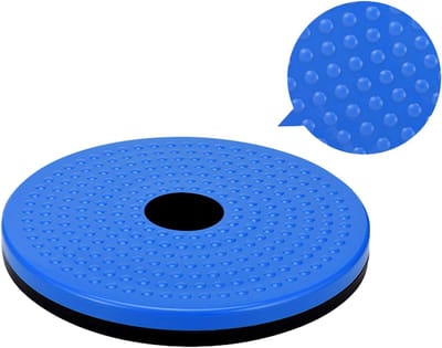 Taille Disc Board - Draaiplateau Lichaam - Kernoefening Thuis - Antislip Comfortabel - 24.5 cm Diameter
