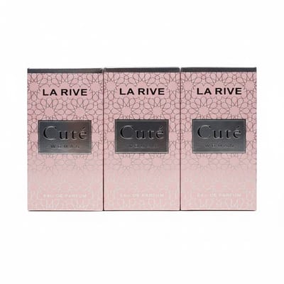La Rive Voordeelverpakking van Cuté 3x30ml eau de parfum