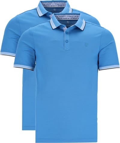 Hajo Heren poloshirt 2 pack Pique