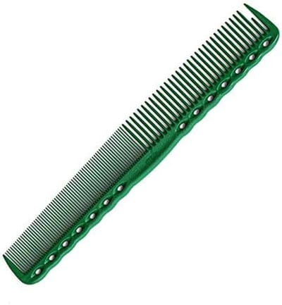 Kapperskam - Haarstyling Tool - Precisie Knippen - Half-lange Eerste Tand - 185 mm Lengte - Groen