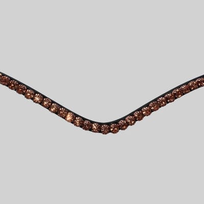 Montar Frontriem Fair Rosegold Crystal - Pony | Frontriemen paard