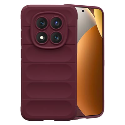 imoshion Hoesje - Geschikt voor Xiaomi Redmi Note 15 Pro (5G) - EasyGrip Backcover - Aubergine