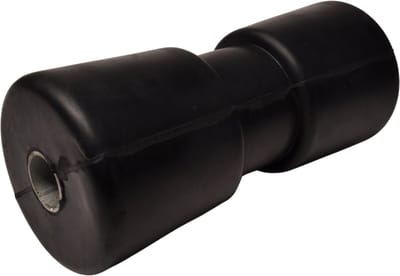 Kielrol zwart - 188x83 mm - 21 mm naafdiameter