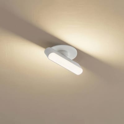 Lindby LED inbouwlamp Eldrin, wit, lichtstrip, 13,1 cm