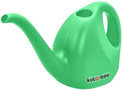 Gieter 2 liter voor het gieten van bloemen, kleine kunststof tuingieter met lange uitloop voor binnen en buiten