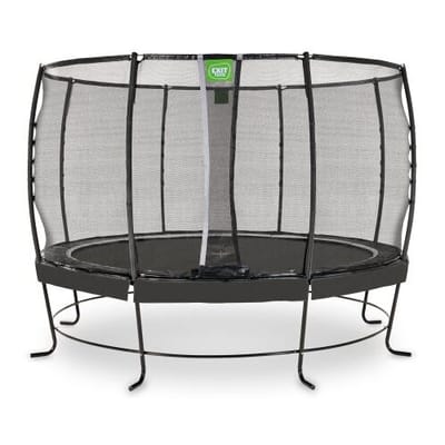 EXIT Lotus Premium Trampoline ø366cm - Op Poten - Rond - Trampoline Buiten - Voor Kinderen - Zwart