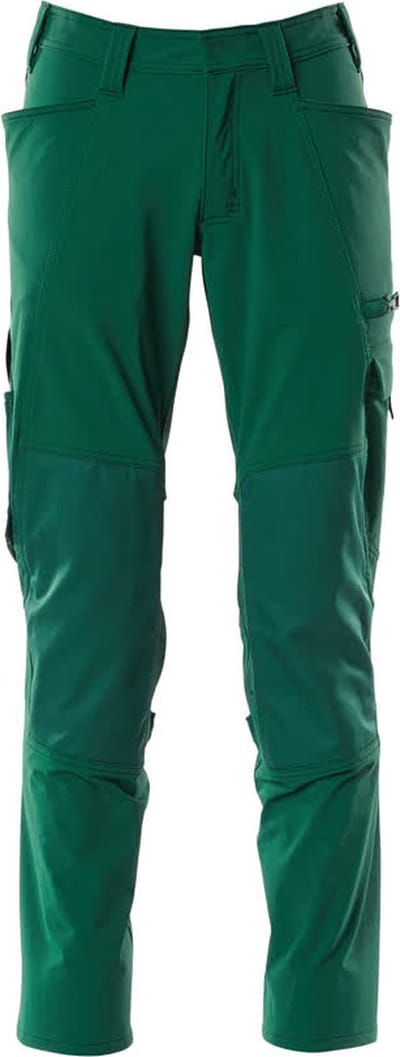 Mascot Accelerate Broek met kniezakken 18079-511 - Groen - C46 - 76