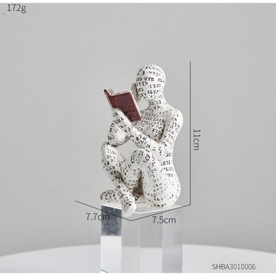 Hars Geleerden Decoratie Creatief Kunstontwerp Modern Huis Kantoor Boekenplank TV-meubel Accessoires Bureau Ornamenten Cadeaus