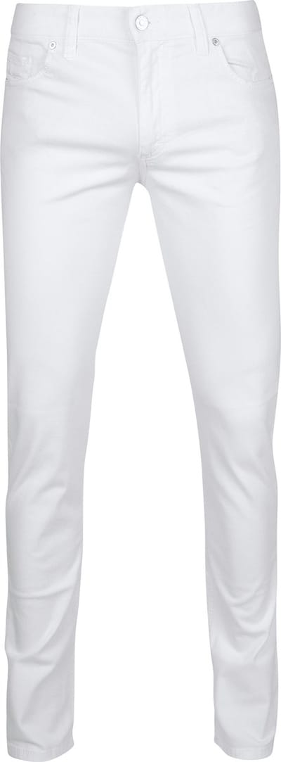 Alberto Pipe Denim Wit - Maat W 31 - L 32 - Heren - Jeans