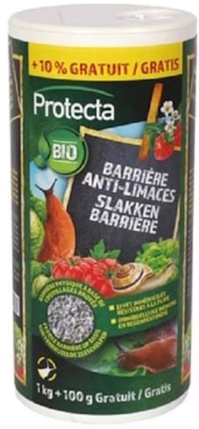 Protecta Slakken barriere 1KG + 10% gratis - Effectieve Slakken barriere - Met gratis cheatsheet