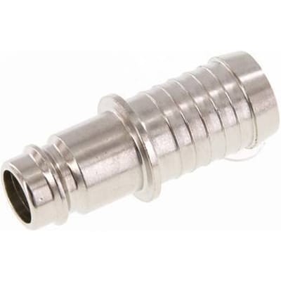 Gehard staal DN 10 Luchtkoppeling Insteeknippel 16 mm Slangpilaar