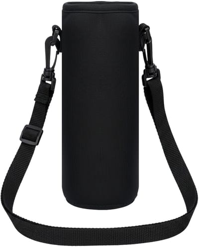 Dailygoods- Waterfleshoes Thermisch - Fleshouder Fiets - Fleshouder Wandelen - Fleshouder Riem - Neopreen - Verstelbare Strap