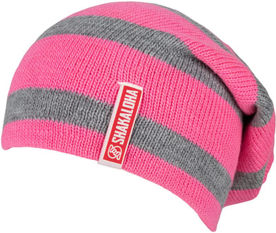 Shakaloha Gebreide Wollen Muts Heren & Dames Beanie Hat van merino wol zonder voering - Bond Beanie MrnRv PnkHthr Unisex - One Size Wintermuts