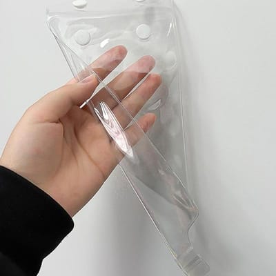 5 Stuks Transparante Waterdichte Telefoonhoesje Touchscreen Mobiele Telefoon Beschermhoes Tas Met Oplaadgat gray