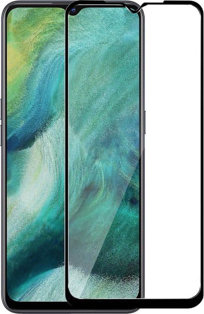 Force Case, Screenprotector geschikt voor Oppo Find X2 Lite - Tempered Glass 2.5D, Transparant