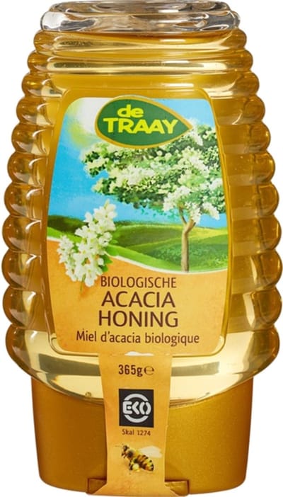Traay Acacia Honing Knijpfles - 1 stuk