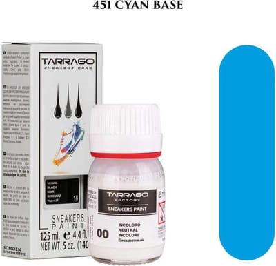Tarrago Sneakers Paint 25ml - 451 Cyan Base
