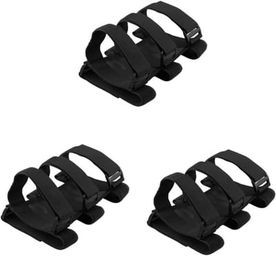 Brandblusser Beugel - Universele Houder - Voertuig Beveiliging - Verstelbaar Harness - 3 stuks - Zwart