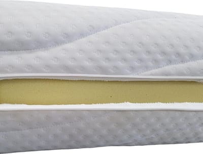 Matrashoes Basic Met Rits -  Anti Allergie - 180x200 - Dikte 20cm