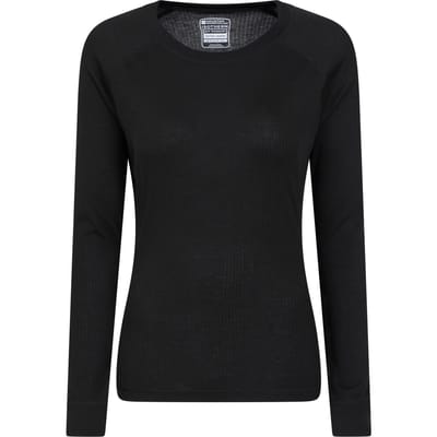 Mountain Warehouse Dames/Dames Talus Top met lange mouwen (Zwart)
