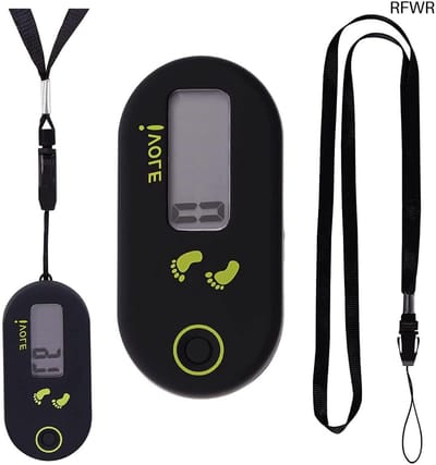 RFWR® Eenvoudige Digitale Stappenteller voor Wandelen met Grote Cijfers