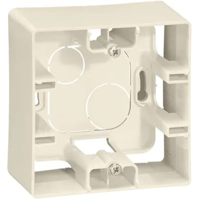 Legrand Opbouwraam 1 Module Niloé Wit Crème