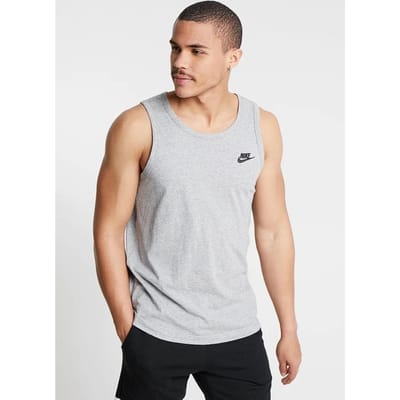 Nike Athletic Gym Casual Vest-tanktop voor heren in grijs