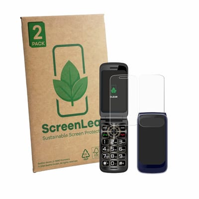 2 Stuks Screenprotector voor Guwet G739 (Voor+Achter) - Hoogwaardige Beschermfolie transparant
