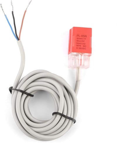 Store_9 - Inductive Proximity Switch - Sensor - 5mm Detectie-afstand - Zwart - Proximity Sensor - Voor Panel Mount - 1 Stuk