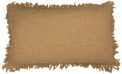 Lioni Soft Geel Kussen | 30 X 50 | Sierkussen Voor Woonkamer Of Slaapkamer