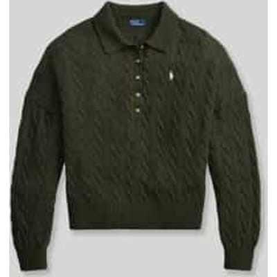 Loose fit pullover van wol-mix met kasjmier-aandeel