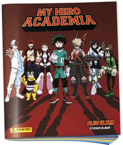 Album + porte-cartes - PANINI - My Hero Academia - 200 stickers et 50 cartes