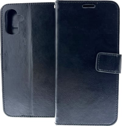 Bookcase Geschikt voor: Apple iPhone 16 - Zwart - portemonnee hoesje - ZT Accessoires