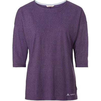 Vaude Neyland T-shirt Met 3/4 Mouw Paars 42 Vrouw