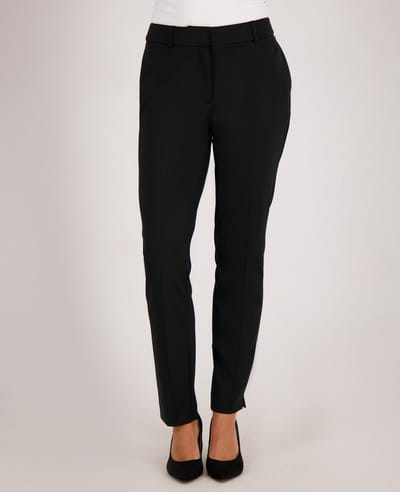 Je m'appelle Travelstof Dames Broek Regular fit Met stretch - Zwart - Maat XS
