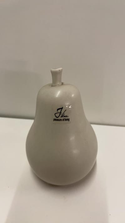 J-Line Peer taupe 7x7x11cm