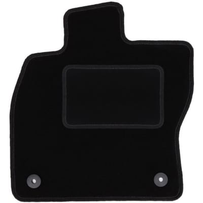 Bestuurdersmat zwart voor: Seat Leon III hatchback, stationwagen, variant (2012-2020)