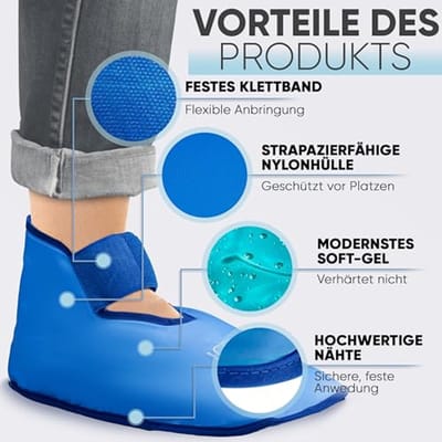 Therapeutische Sloffen met Gelpakking voor Koude en Warmte - Uniseks - Ideaal voor Reuma en Chemotherapie