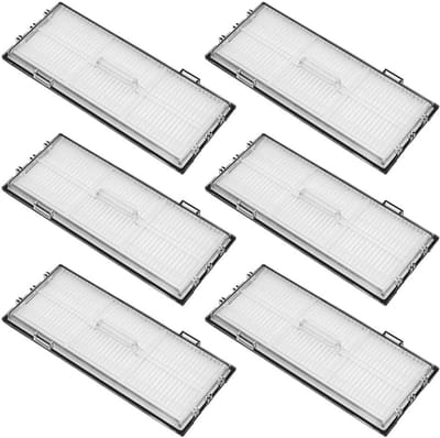 HEPA-filter compatibel met Roborock S7 S8/Plus/MaxV/Ultra, verpakking van 6 stofzuigerfilters Accessoireskit Geschikt voor robotstofzuigerfilters
