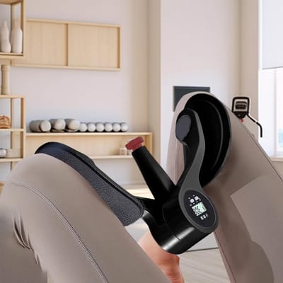 Bekkenbodemtrainer - Binnenbeen trainer - Spierversteviging - Digitale teller - 33x33x11 cm - Zwart