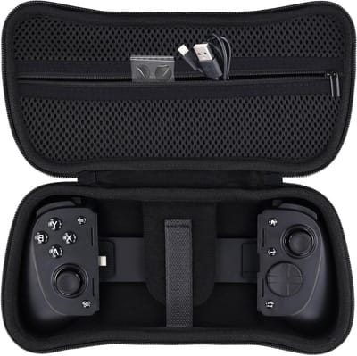 Harde beschermhoes voor gamingcontroller, geschikt voor Kishi V3 Pro en Kishi Ultra, zwart en duurzaam