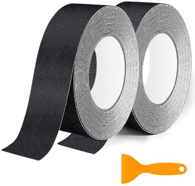 Anti-slip tape 50mm x 10m, waterdicht en sterke grip voor trappen, ladders en vloeren