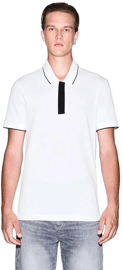 Armani Exchange Xm001285_af10366 Poloshirt Wit XS Man