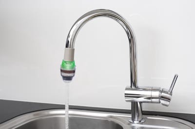 IBBO® - waterfilter - waterzuiveraar - kraanfilter - waterzuivering - voor op de kraan - groen