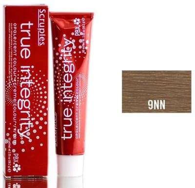 Creme de Tinta Opalescente Scruples True Integrity para Cabelo - 60ml 9NN