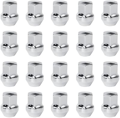 M14x1.5 60° Conische Gesloten Wielmoeren SW 19mm voor Chrysler, Ford, Land Rover en Opel - Set van 20, Geschikt voor Auto's en Vervangingsonderdelen