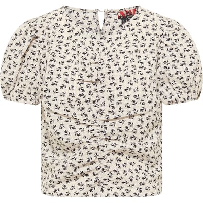 Mymo Blouse shirt Dames wolwit