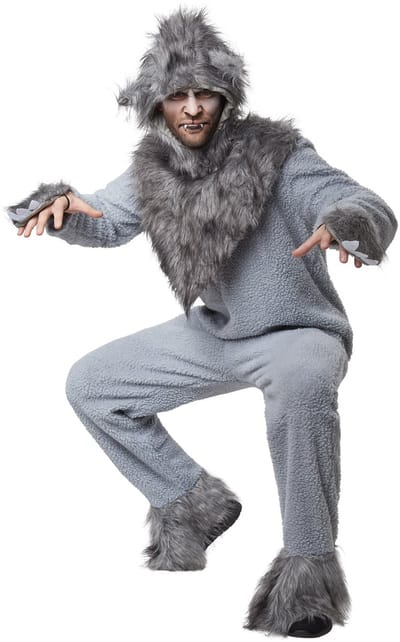 dressforfun - Wilde wolf M - verkleedkleding kostuum halloween verkleden feestkleding carnavalskleding carnaval feestkledij partykleding - 302512