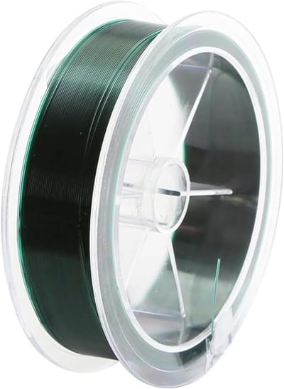 Vislijn Nylon - Vissnoer Monofilament - Karper Forel Vissen - Sterke Treksterkte - 100 Meter - Groen