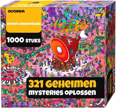1000 Stukjes Legpuzzel Voor Volwassenen – Mythologieën & Brandende Ham – Perfect Voor Ontspanning en Creativiteit